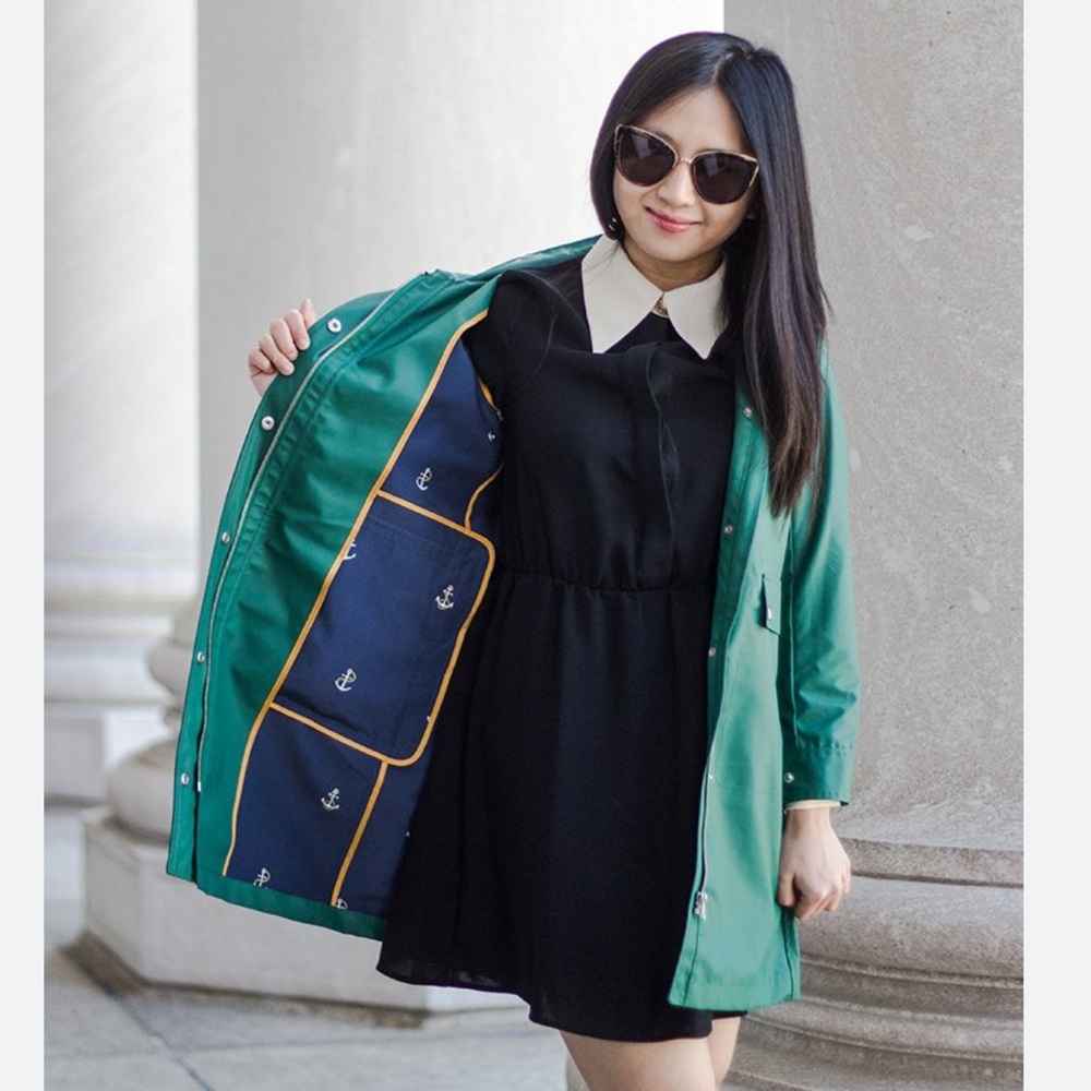 JCREW Classic raincoat